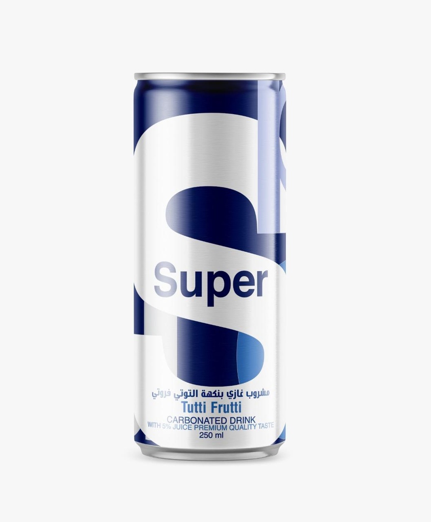 سوبر بنكهه التوتي الفروتي 250مل