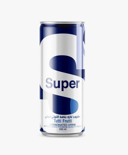 [S001] سوبر بنكهه التوتي الفروتي 250مل